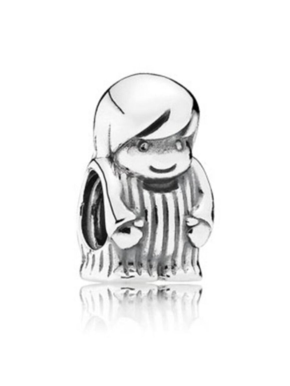 Pandora Retired Sterling Silver Precious Boy Family Charm - 791530
